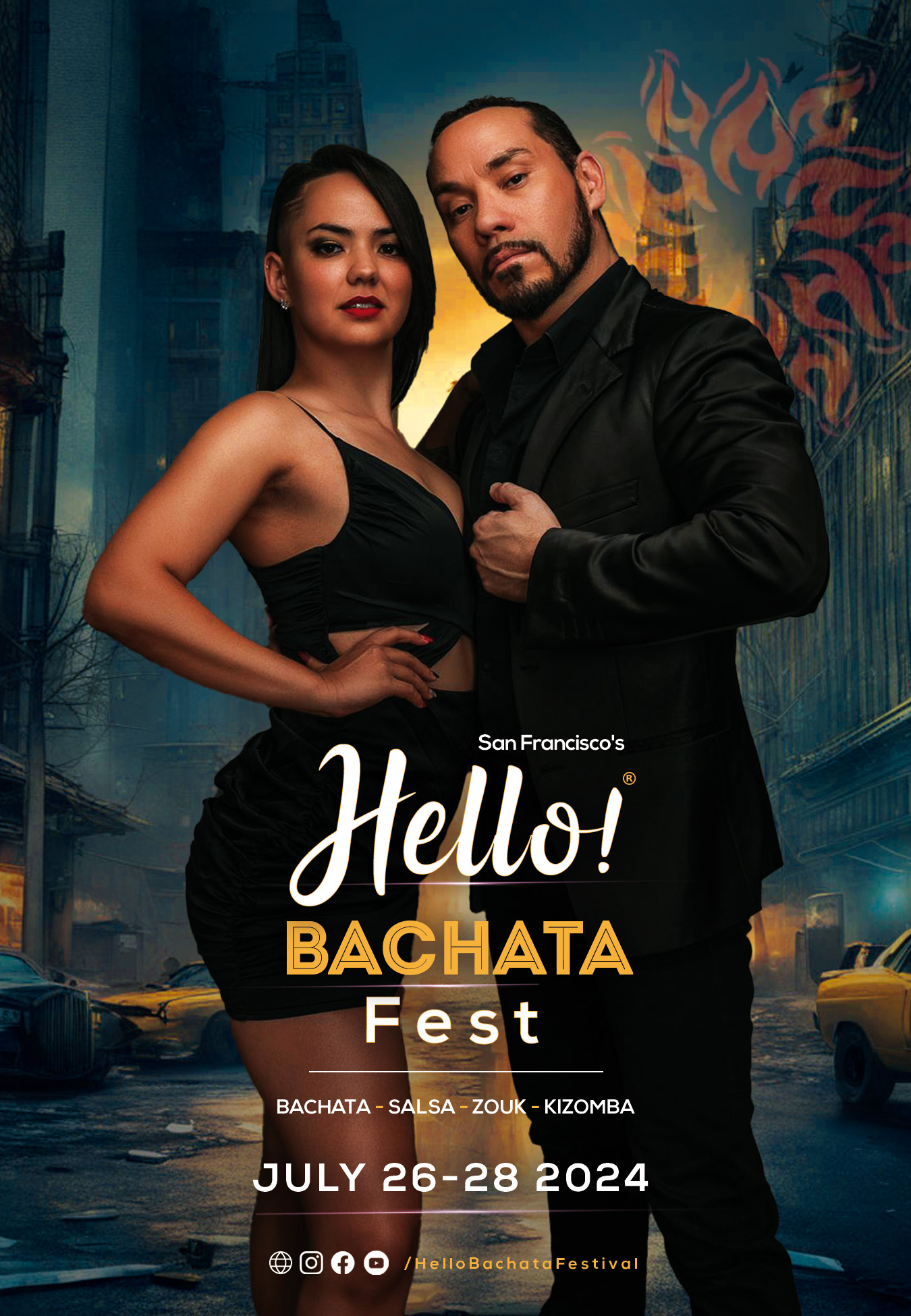 Jose Serrano & Alison Loo - Hello Bachata Fest