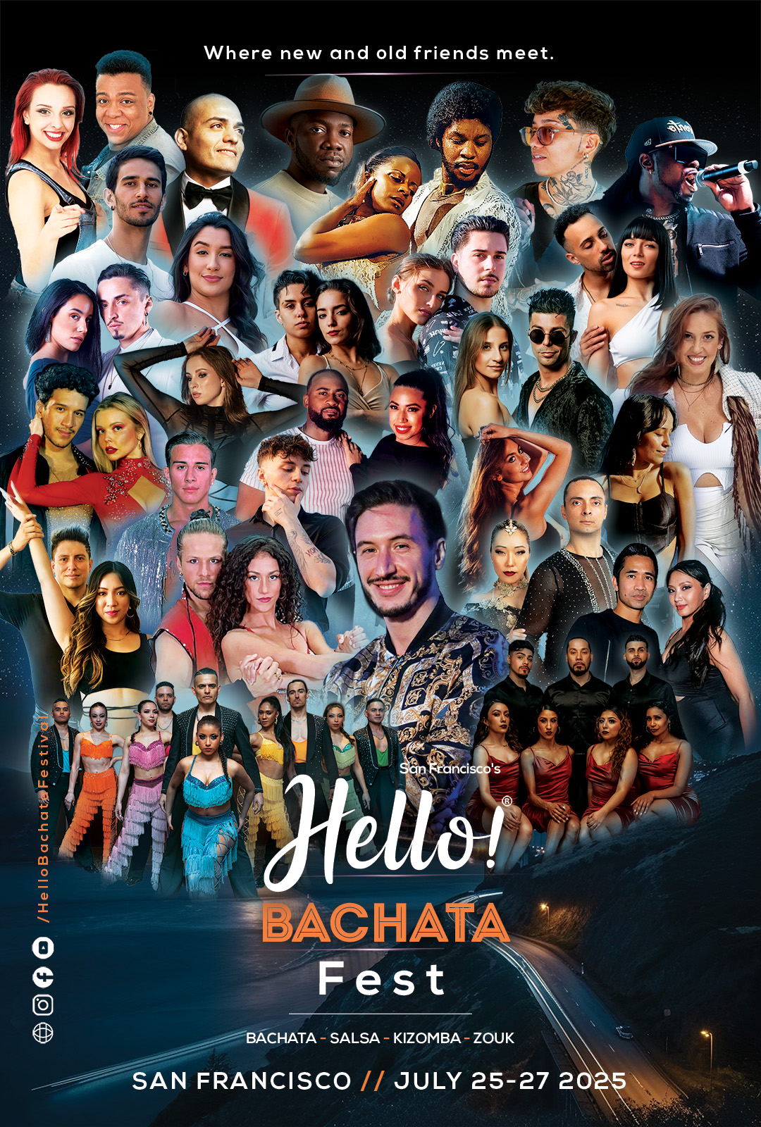 San Francisco's Hello! Bachata Fest Bachata Header