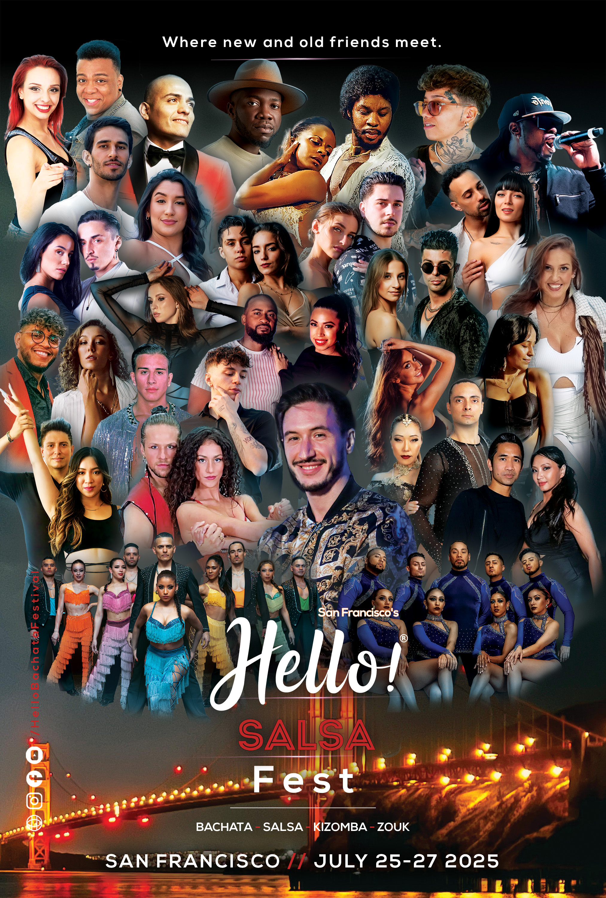 San Francisco's Hello! Bachata Fest Salsa lineup