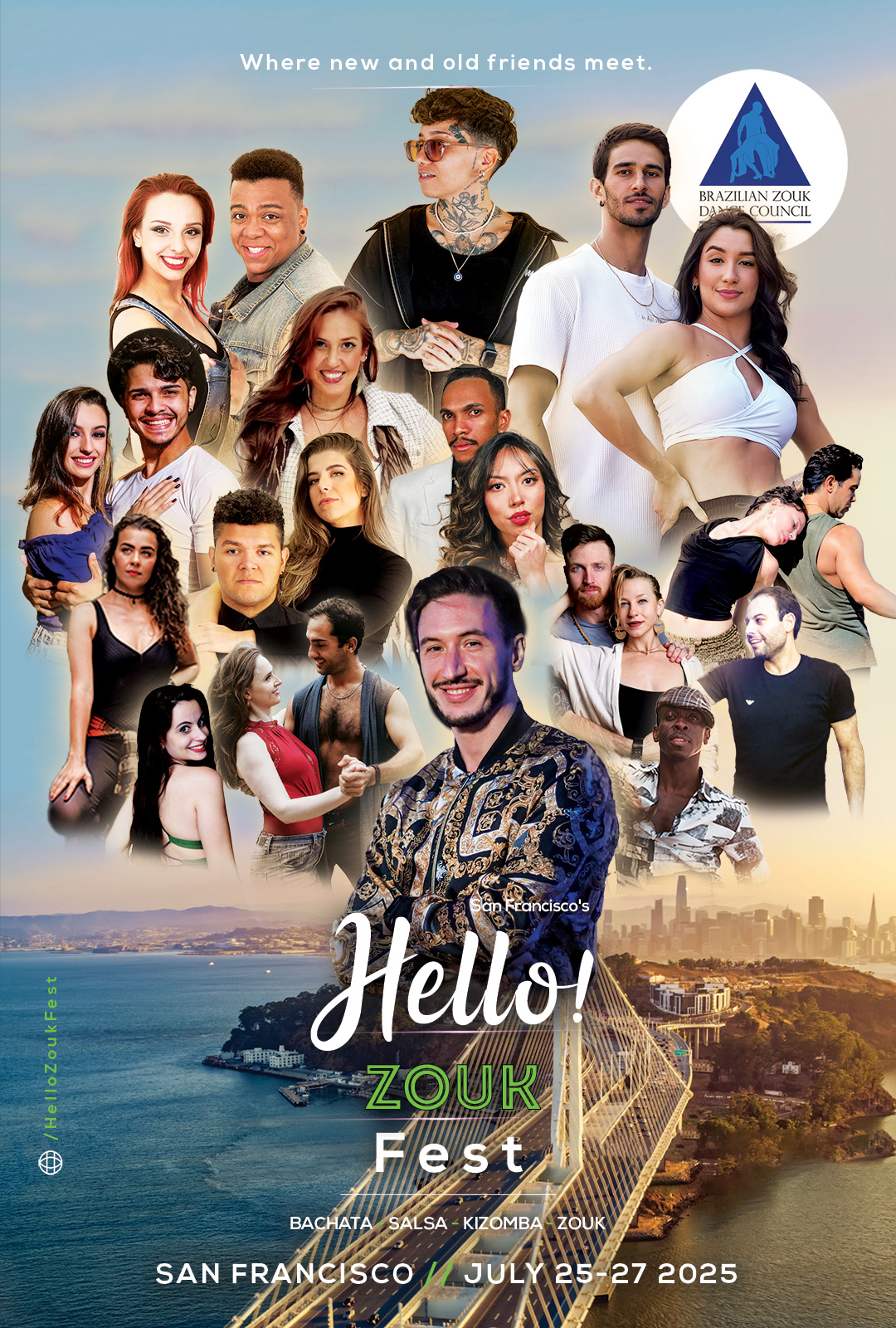 San Francisco's Hello! Zouk Fest Header