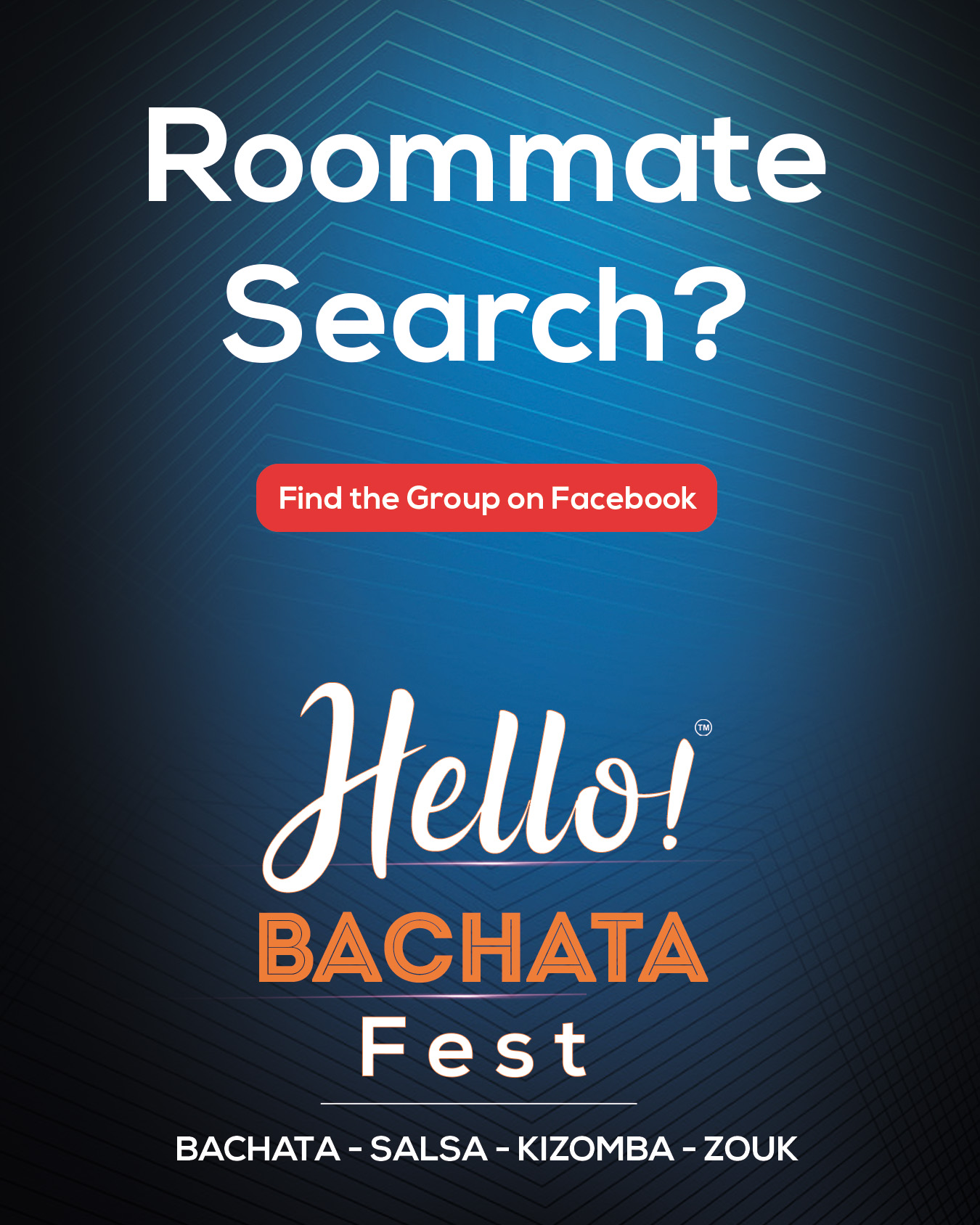 Hello Bachata Fest Roommate Search