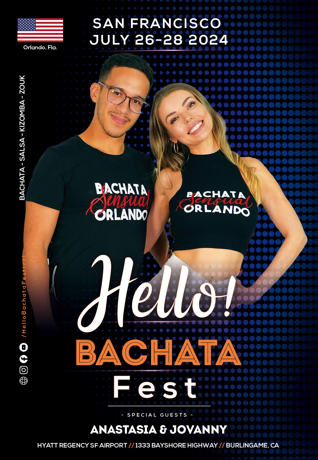 Hello! Bachata Fest - Anastasia & Jovanny - Bachata - Sensual