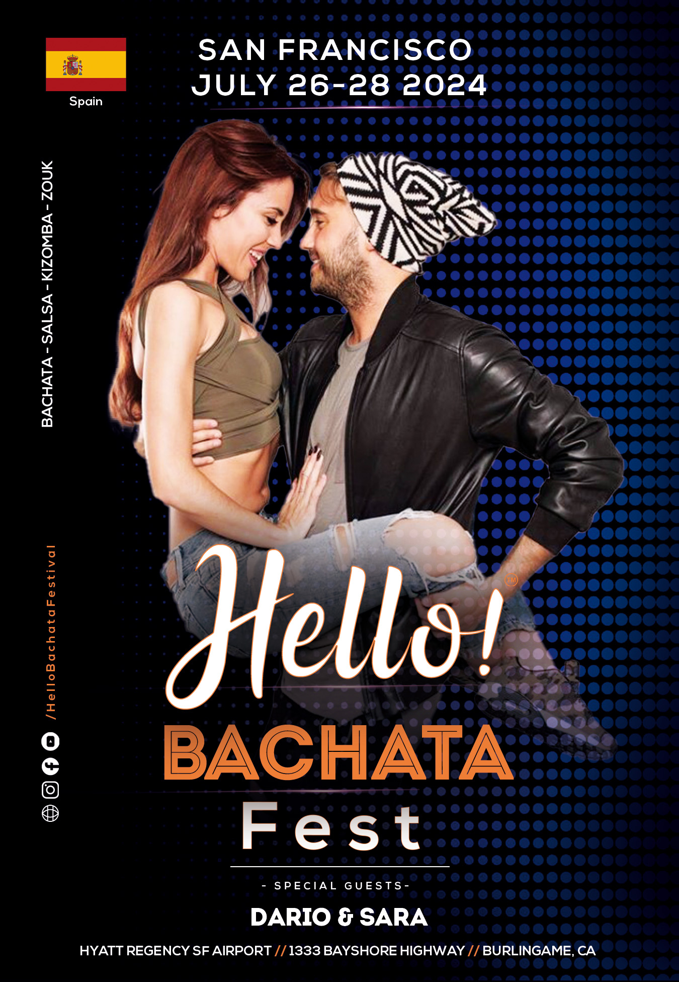 Hello! Bachata Fest - Dario & Sara - Bachata Sensual