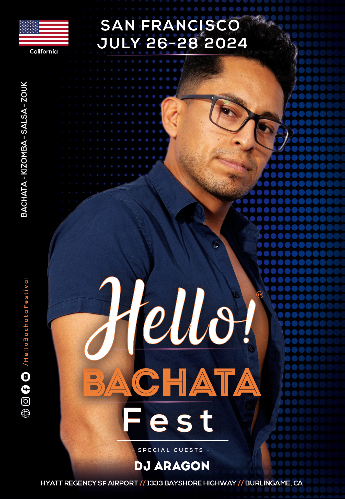Hello! Bachata Dance Festival - Bachata - DJ Aragon
