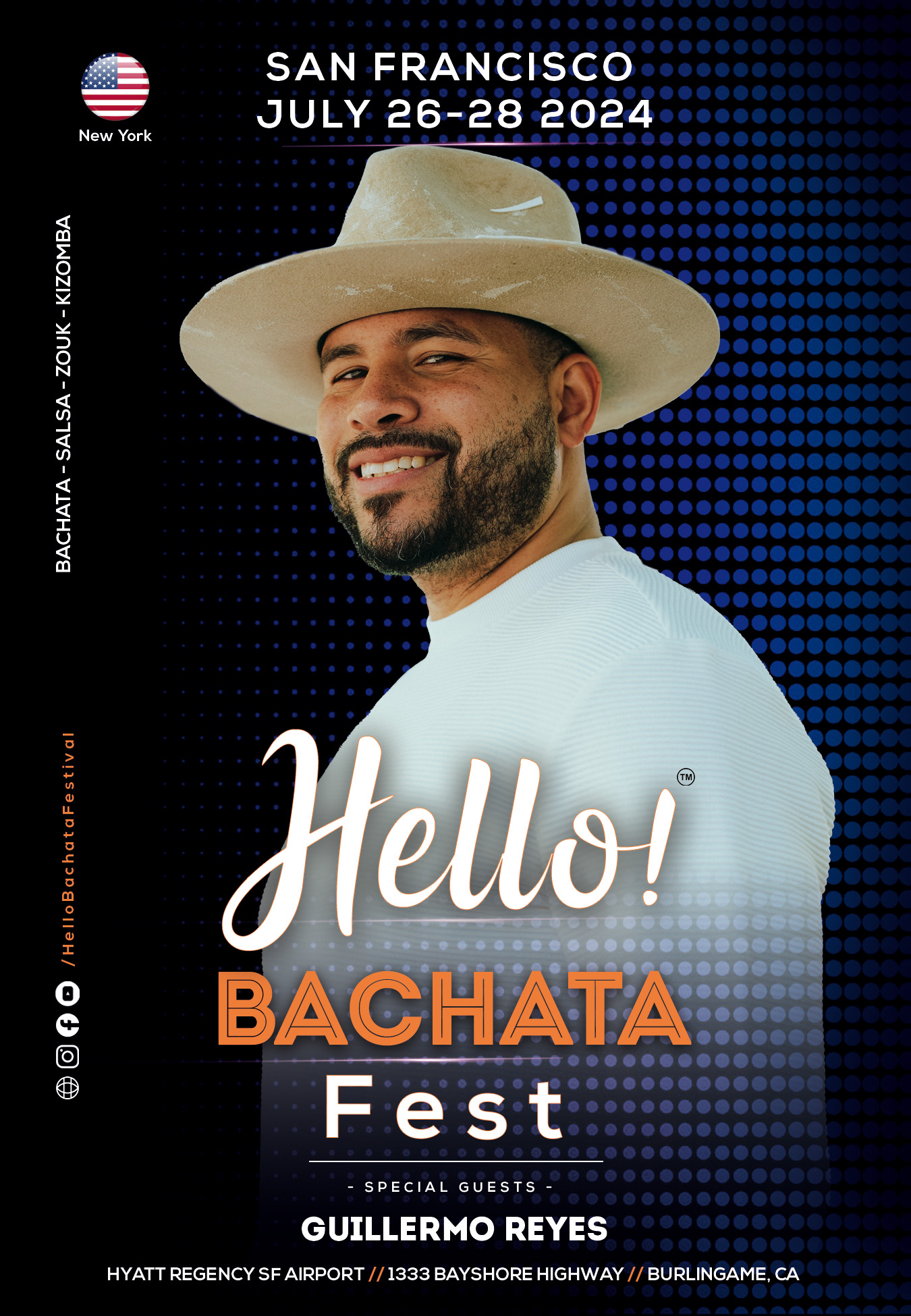Hello Bachata Fest - Guillermo Reyes - New York City
