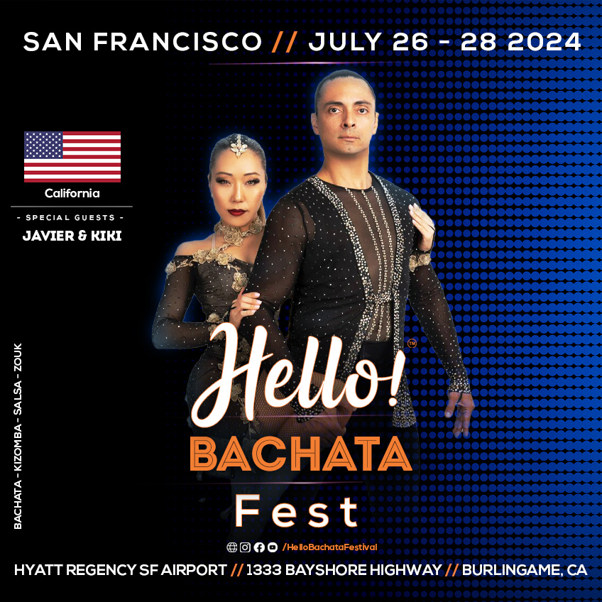 Hello! Bachata Dance Fest - Javier and Kiki - Los Angeles - Bachata