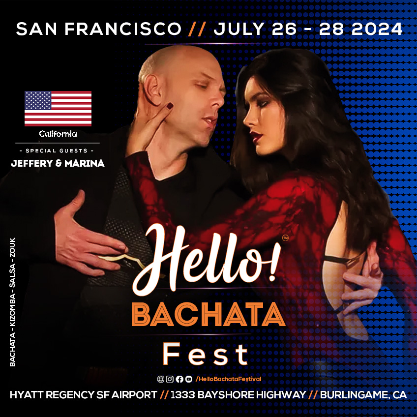 Hello! Bachata Fest - Jeffery & Marina - Bachata - San Francisco