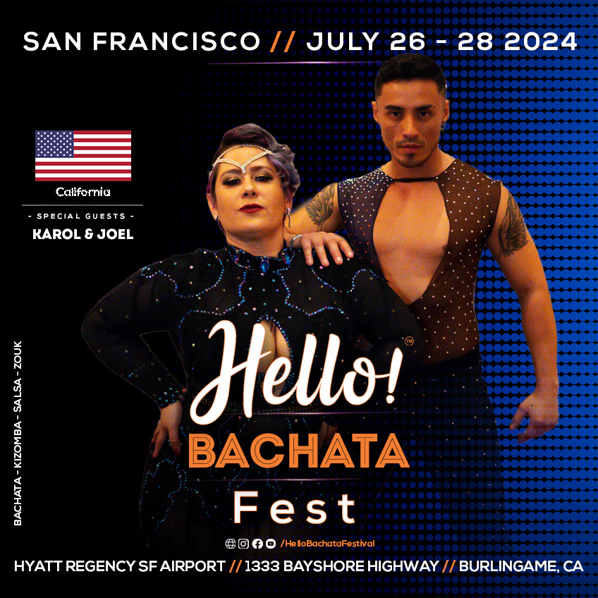 Hello! Bachata Fest - Karol Maracas and Joel - Bachata