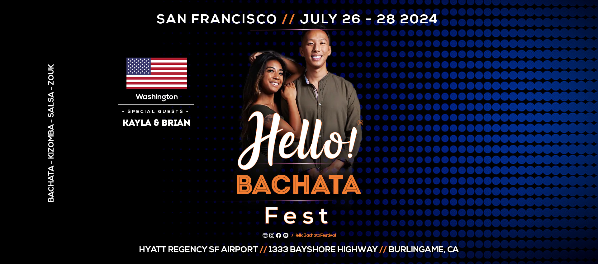 Hello! Bachata Fest - Kayla & Brian - Bachata - Washington