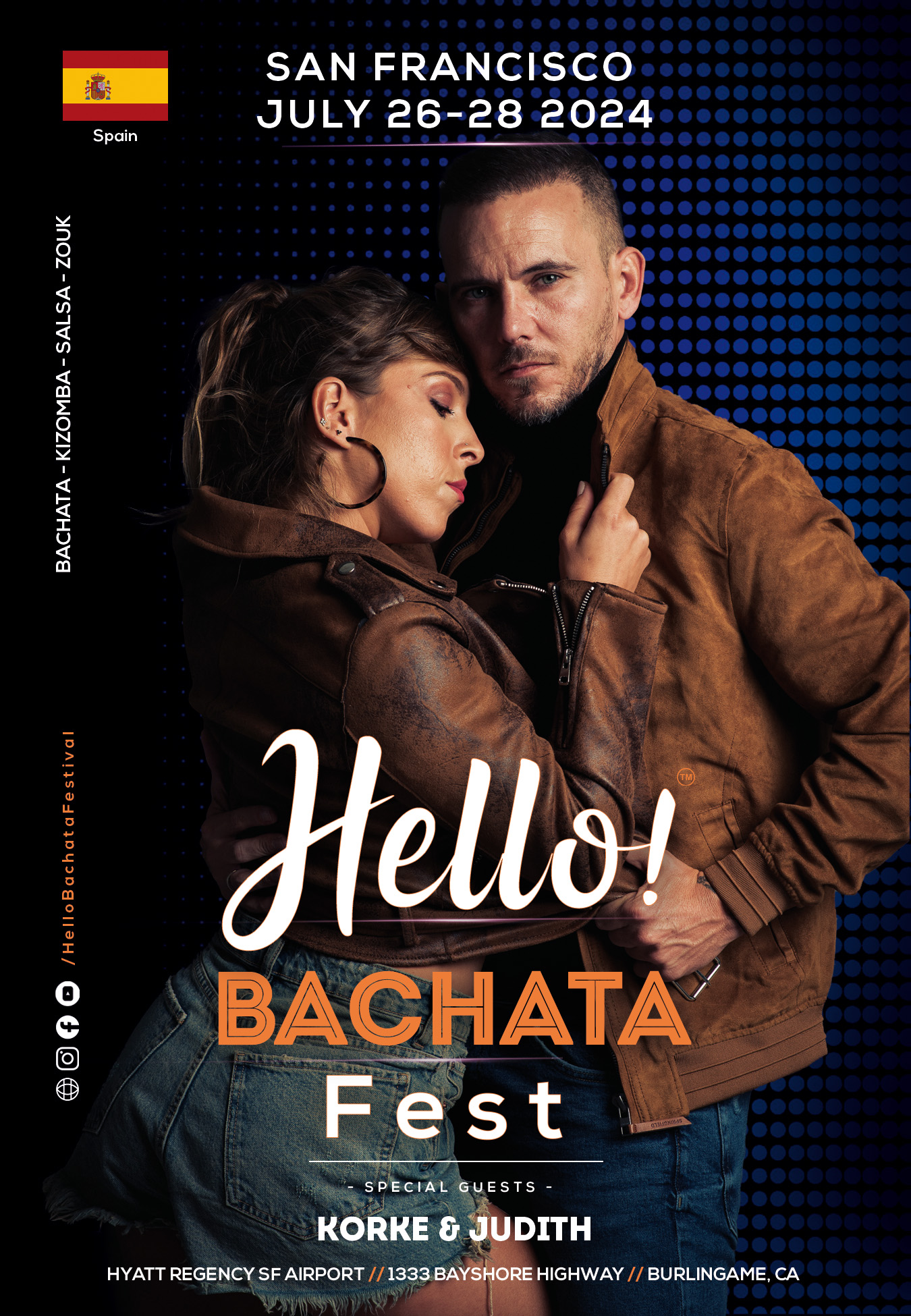 Hello! Bachata Fest - Korke and Judith - Bachata - Spain
