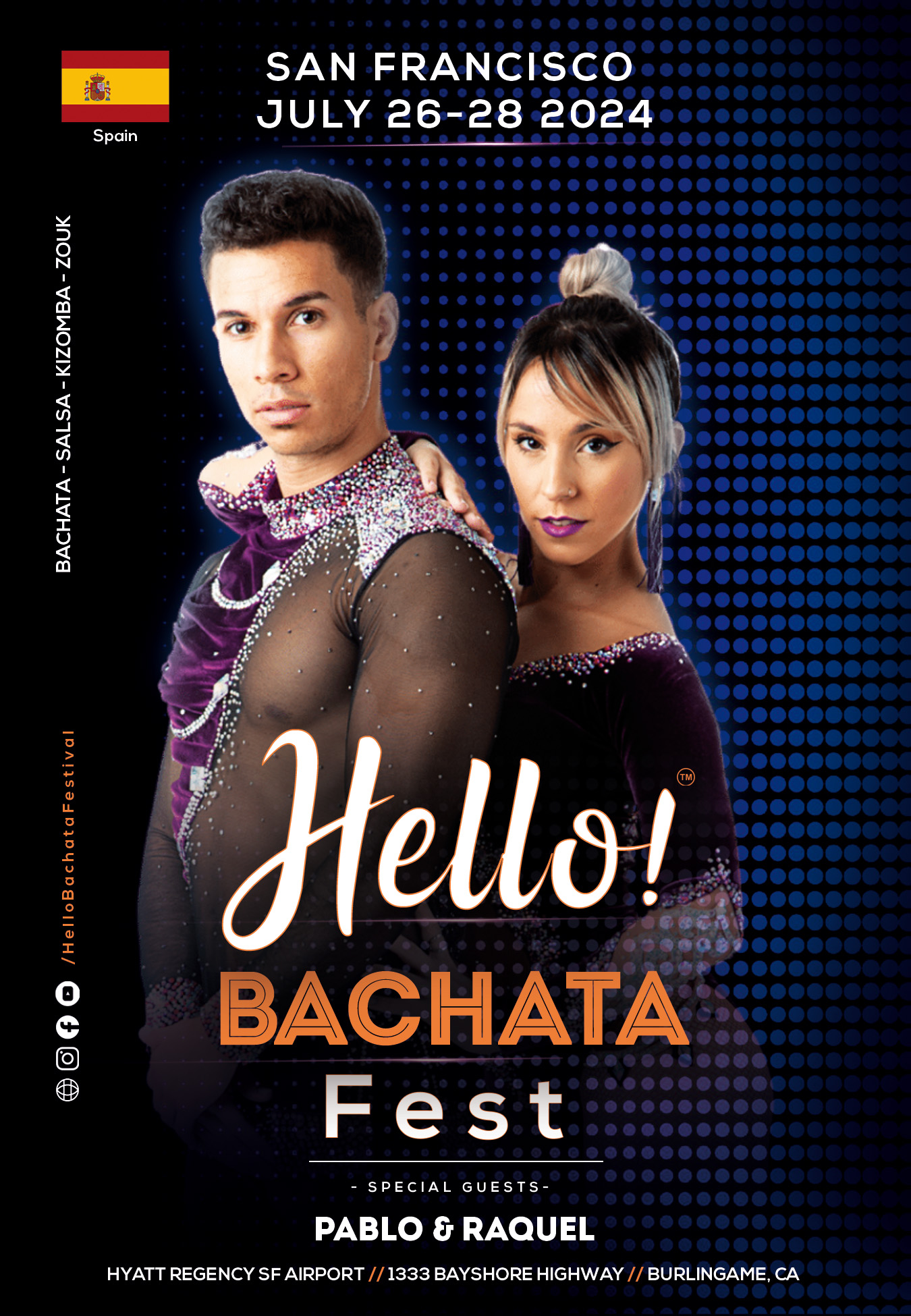 Hello! Bachata Fest - Pablo and Raquel Bachata Sensual