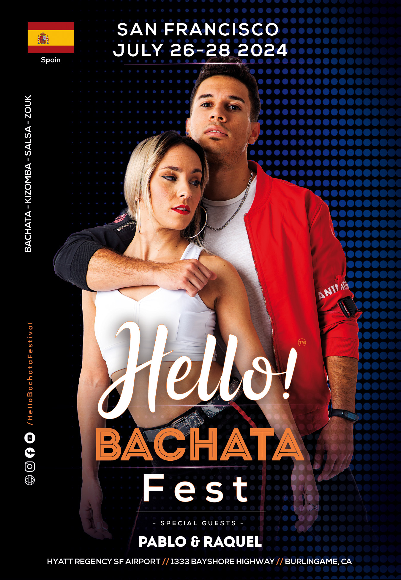 Hello! Bachata Fest - Pablo and Raquel Bachata - Spain