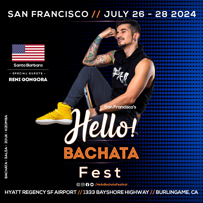 Hello Bachata Fest - DJ Reni G - Bachata - Houston, Albuquerque,, and Santa Fe