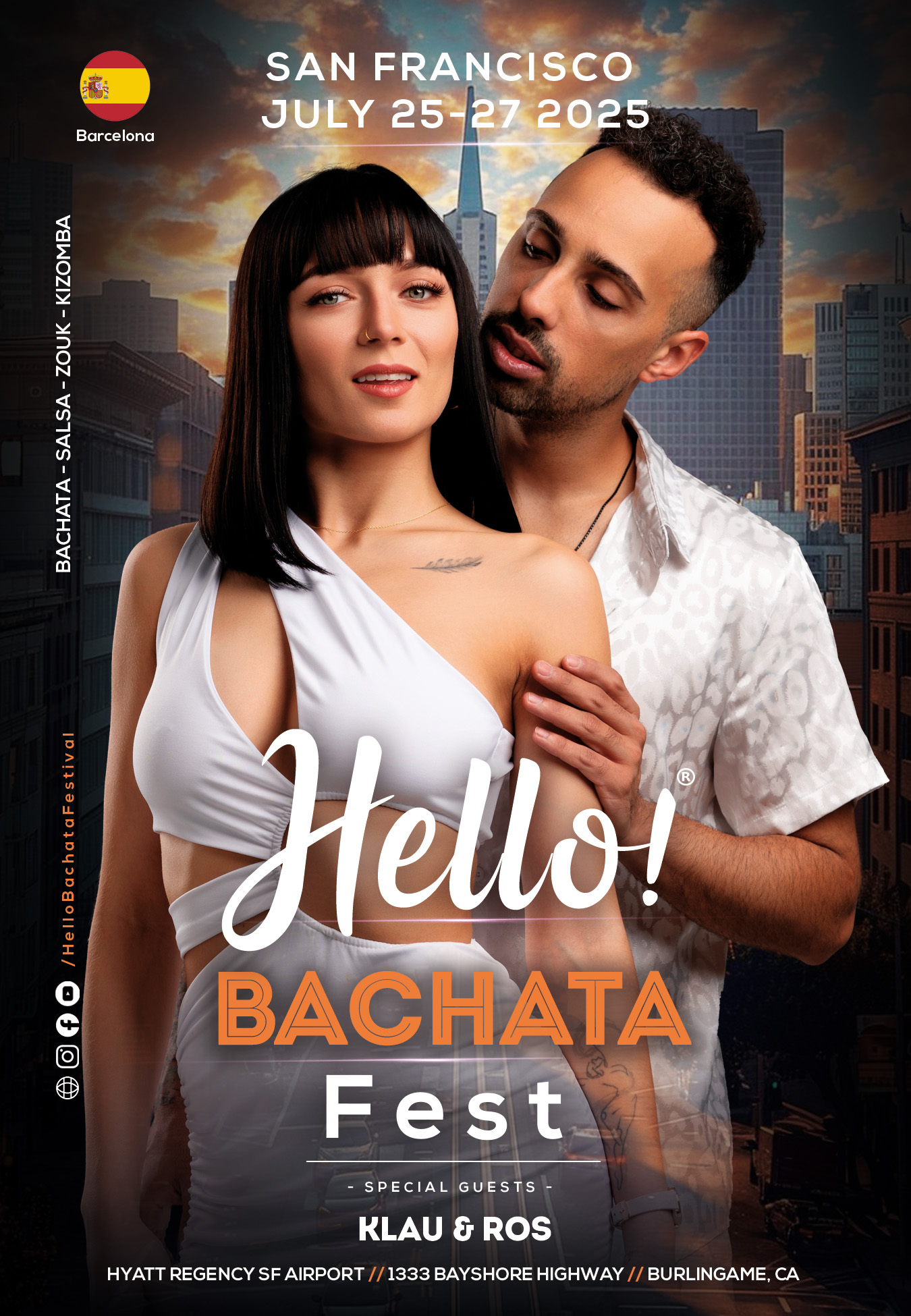 Klau & Ros - Barcelona, Spain - Hello Bachata Fest