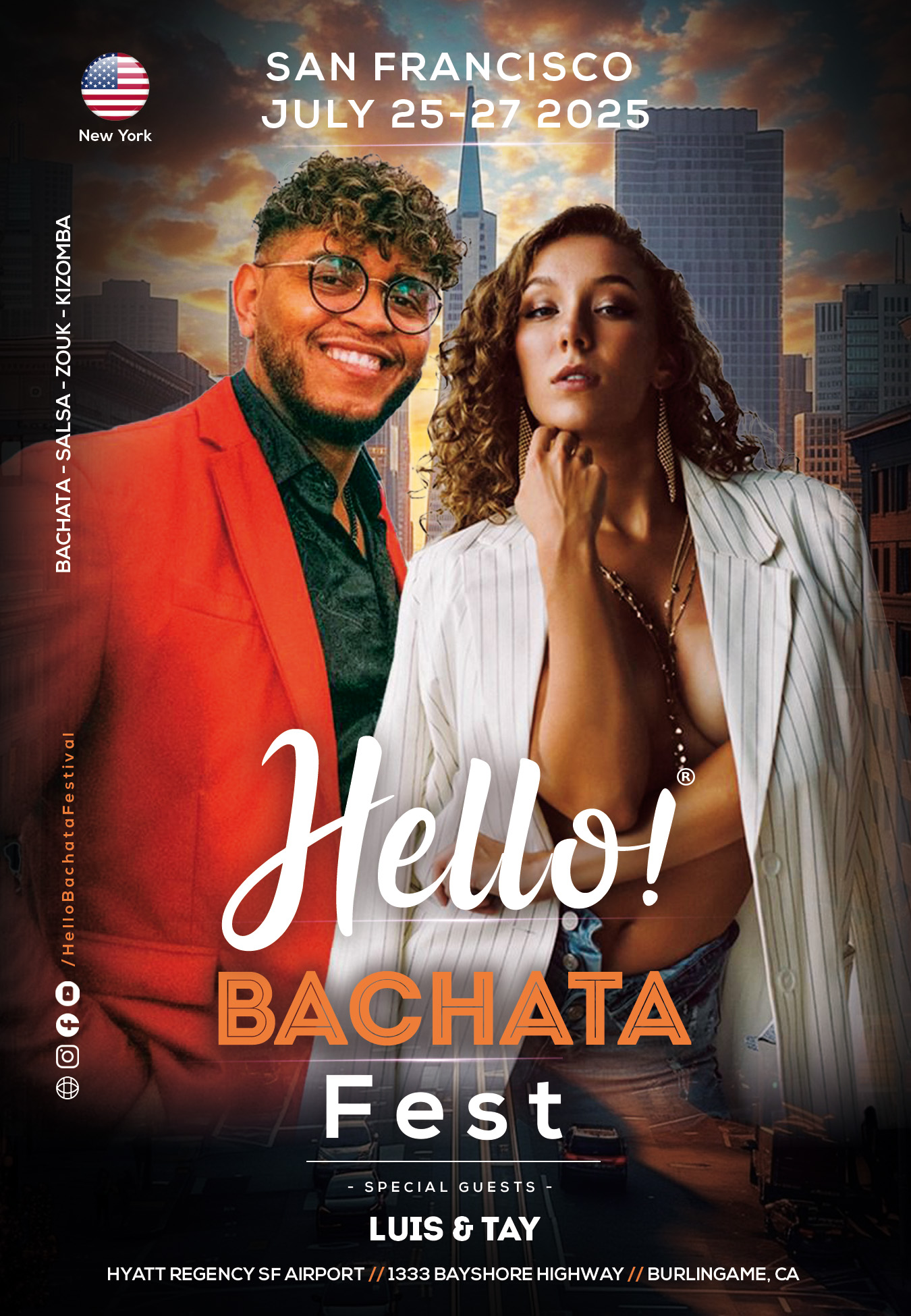 Luis & Tay - New York - Hello Bachata Fest