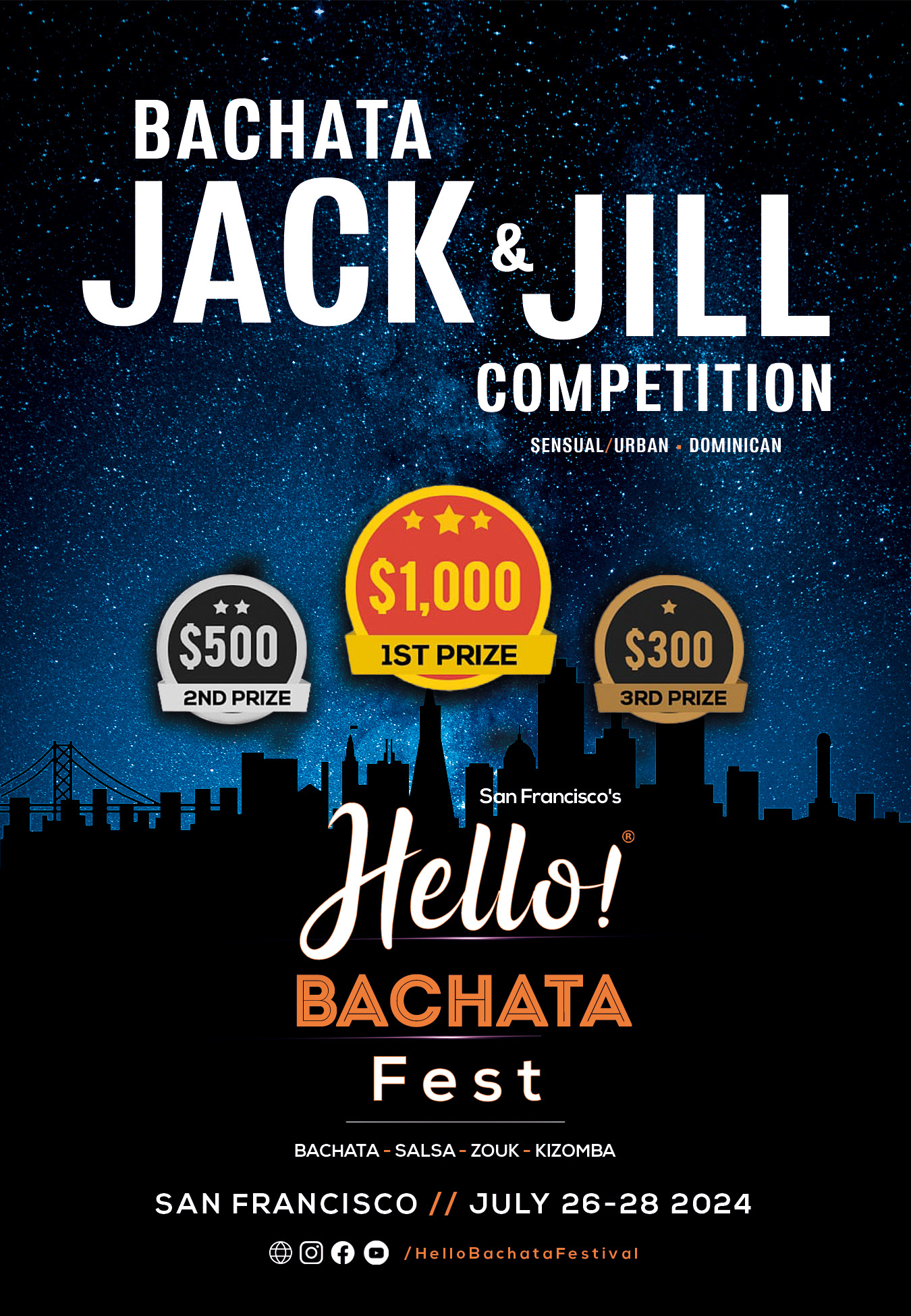 Bachata Jack and Jill Competition