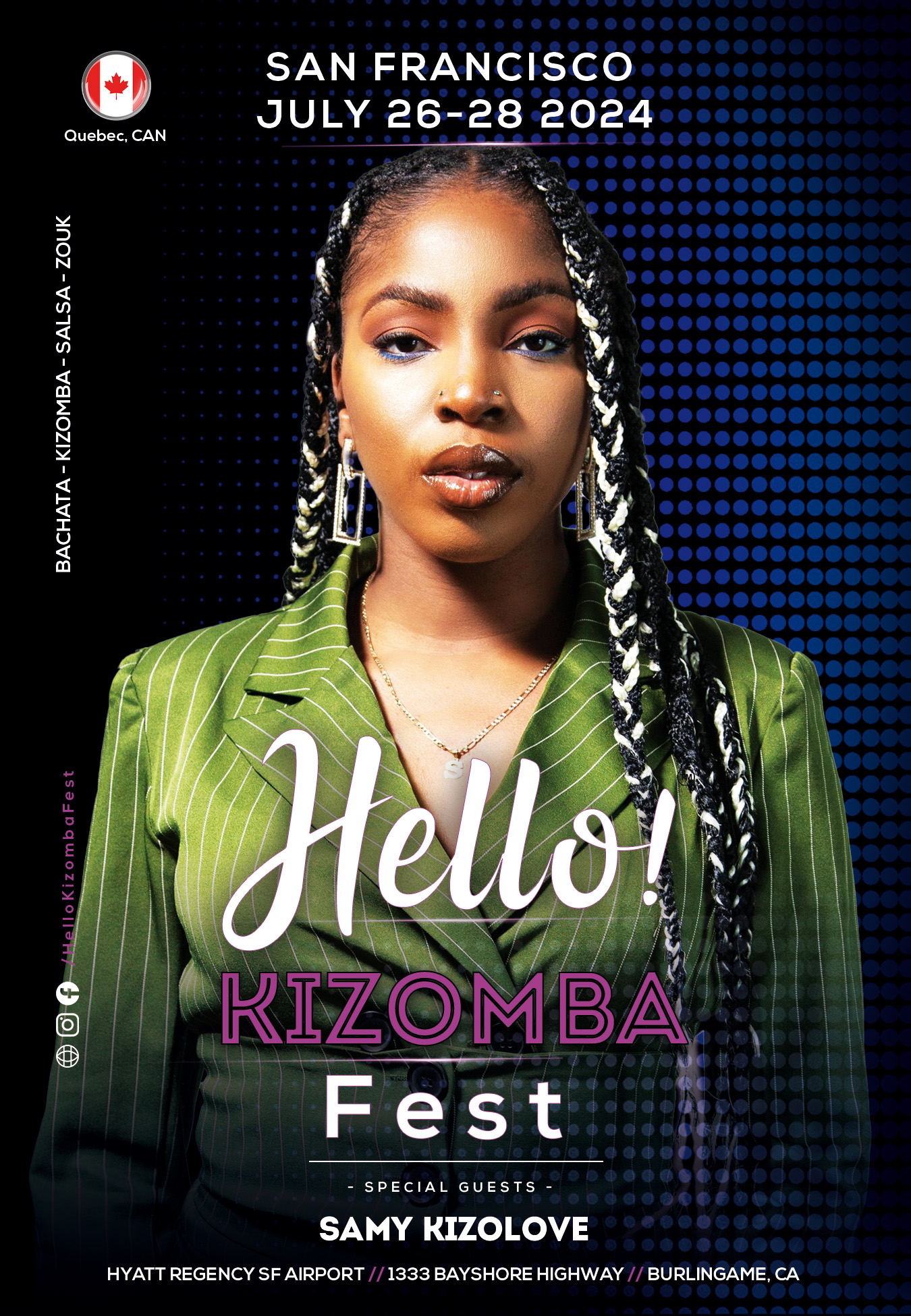 Hello Kizomba Fest - Samy Kizolove - Montreal Quebec