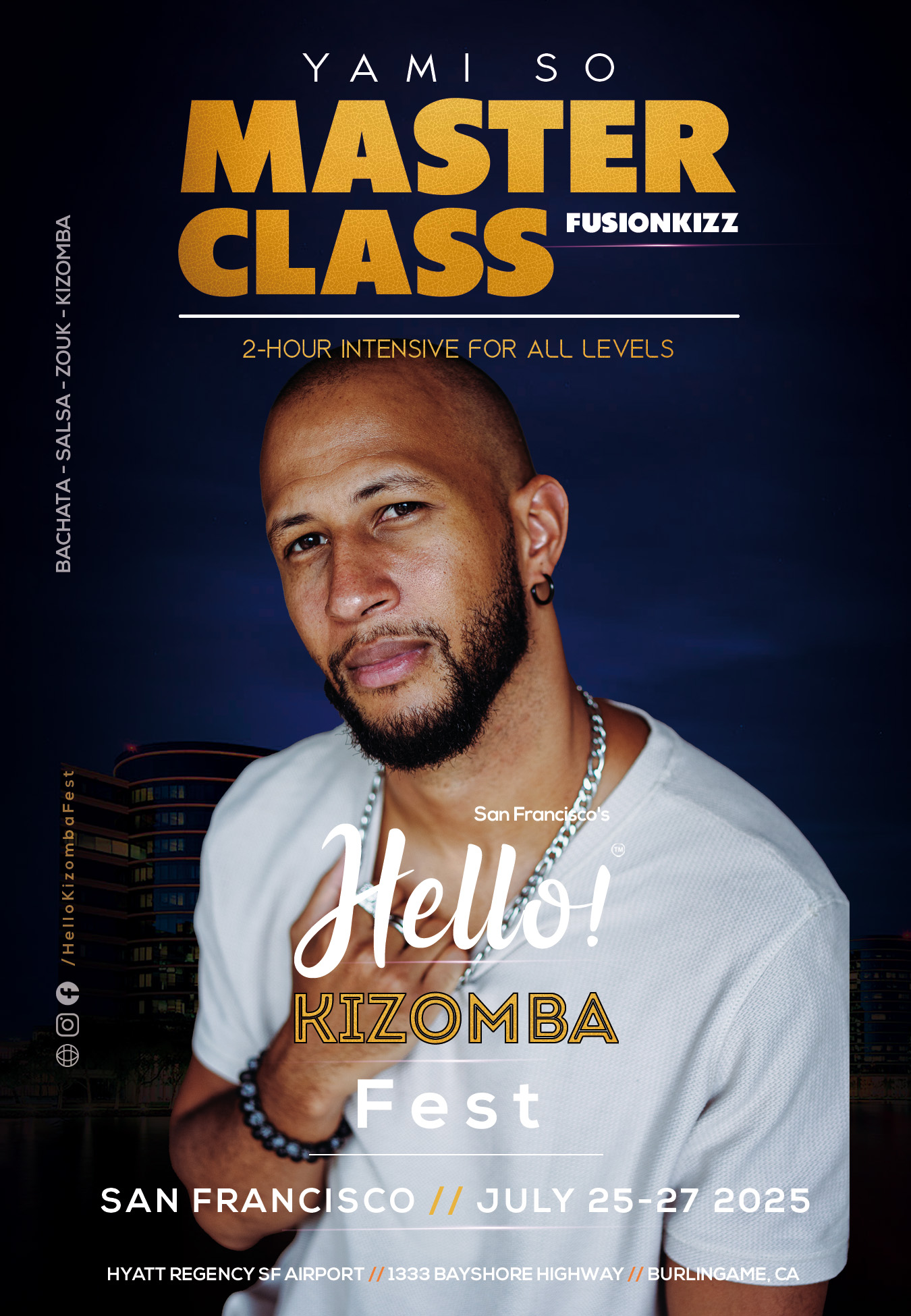 Hello Kizomba Fest - Master Class with Yami SO of Paris France