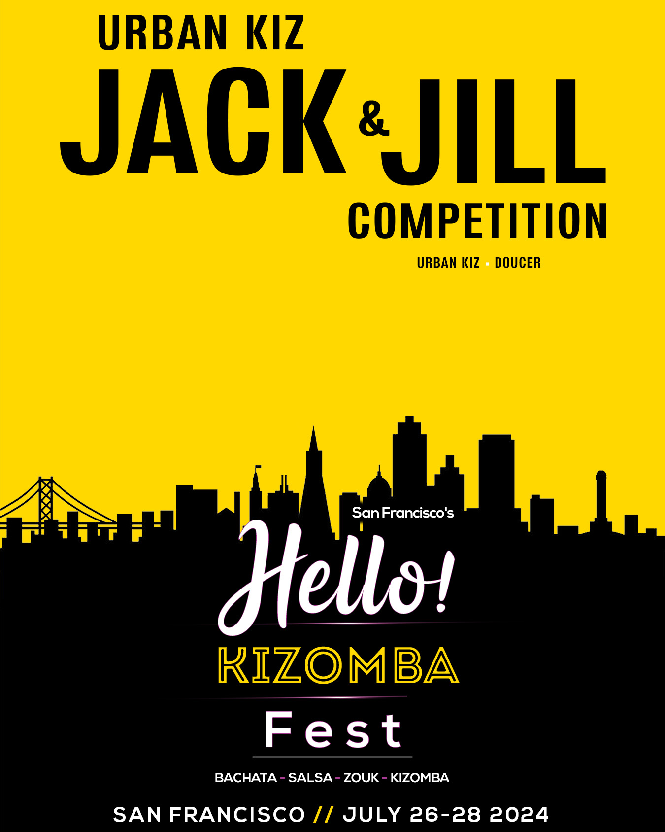 Hello Kizomba Fest - Urban Kiz Jack & Jill Competition