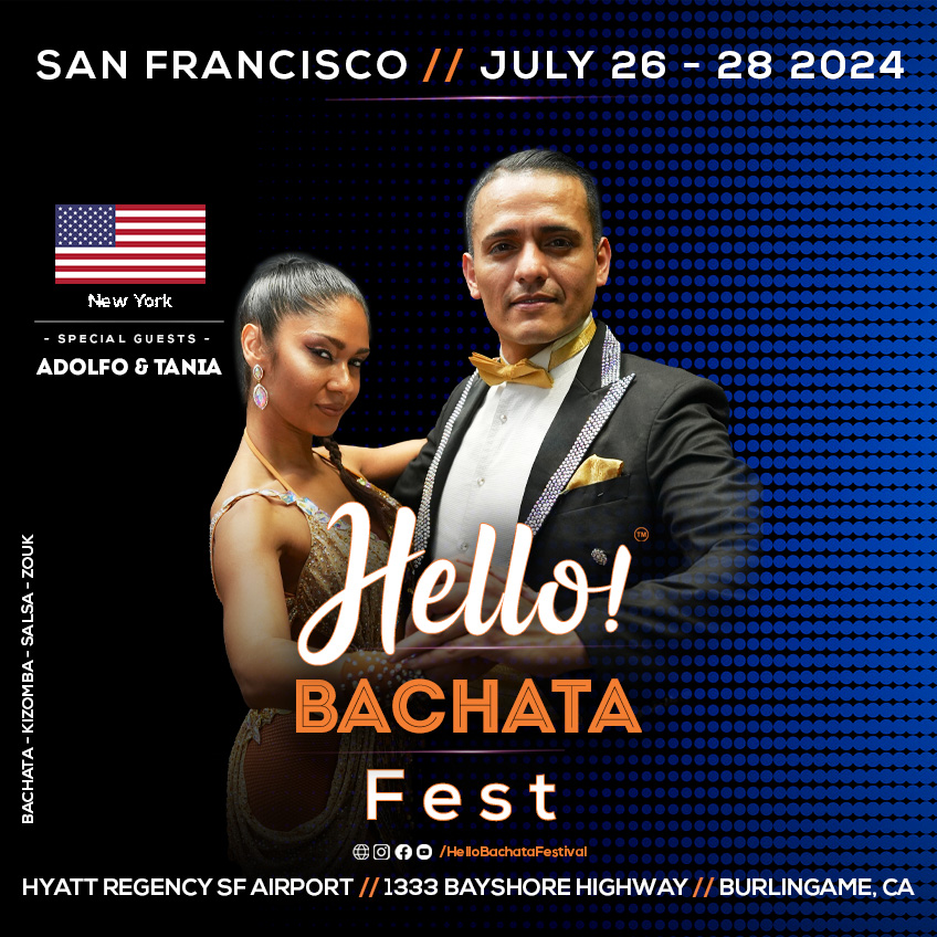 Hello! Bachata Fest - Adolfo & Tania - Salsa Mambo - New York