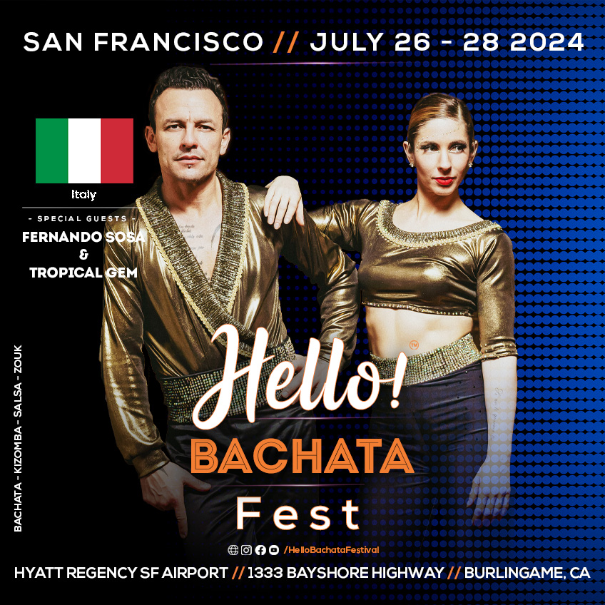 Hello! Bachata Fest - Fernando Sosa and Tropical Gem - Salsa - Italy - Mambo