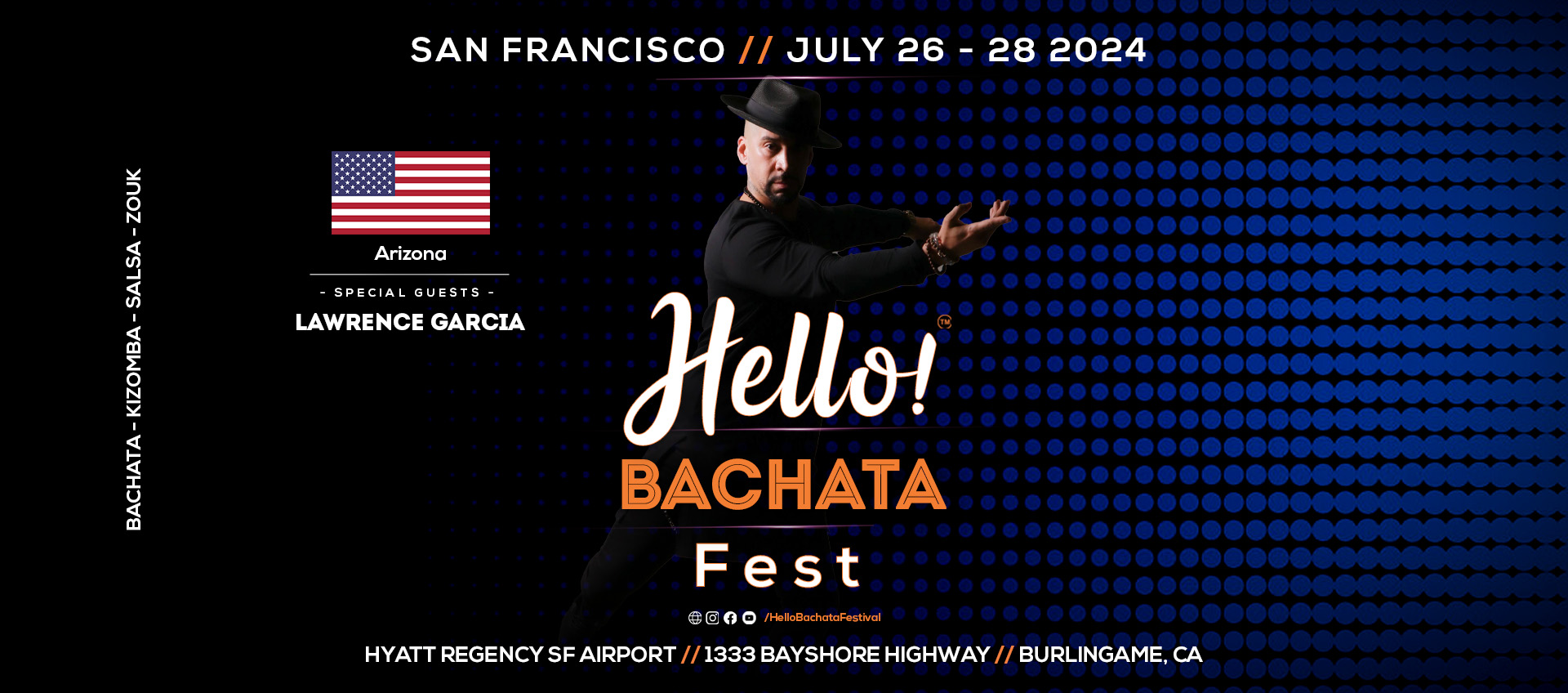 Hello! Bachata Fest - Lawrence Garcia - Salsa