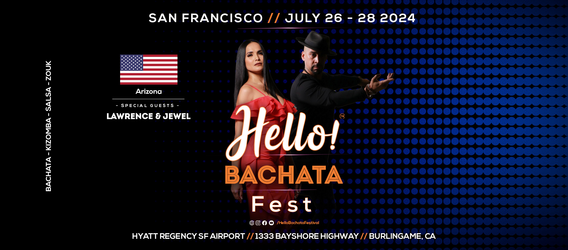 Hello Bachata Fest - Lawrence and Jewel - Salsa
