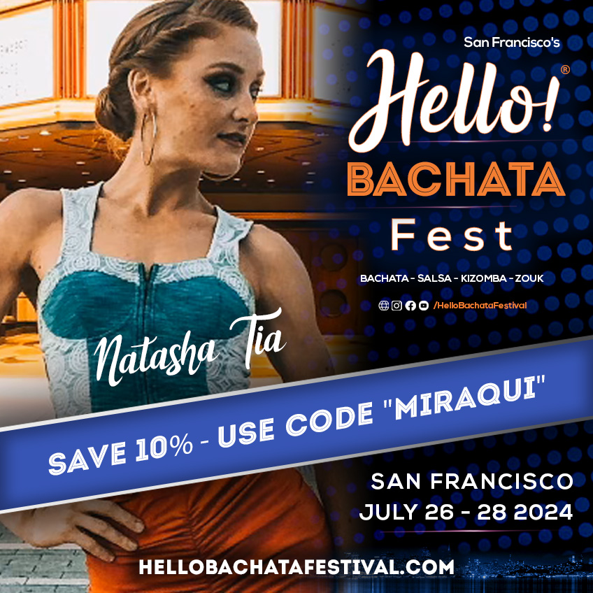 Hello! Bachata Fest - Natasha Tia - Discount Code
