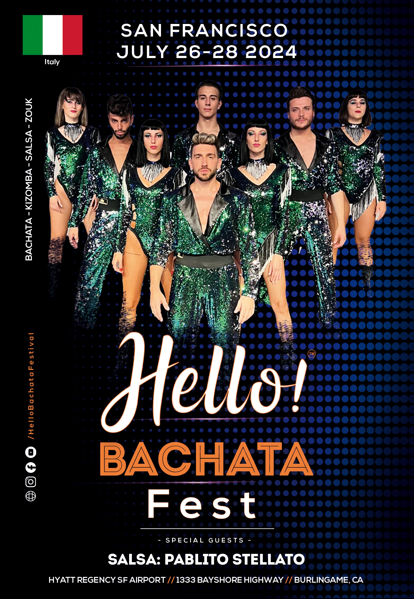 Hello! Bachata Fest - Pablito Stellato - Salsa - Italy
