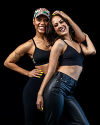 Hello Bachata Fest - Marisa Craig and Sarah Fe - Salsa - San Francisco, Calif.