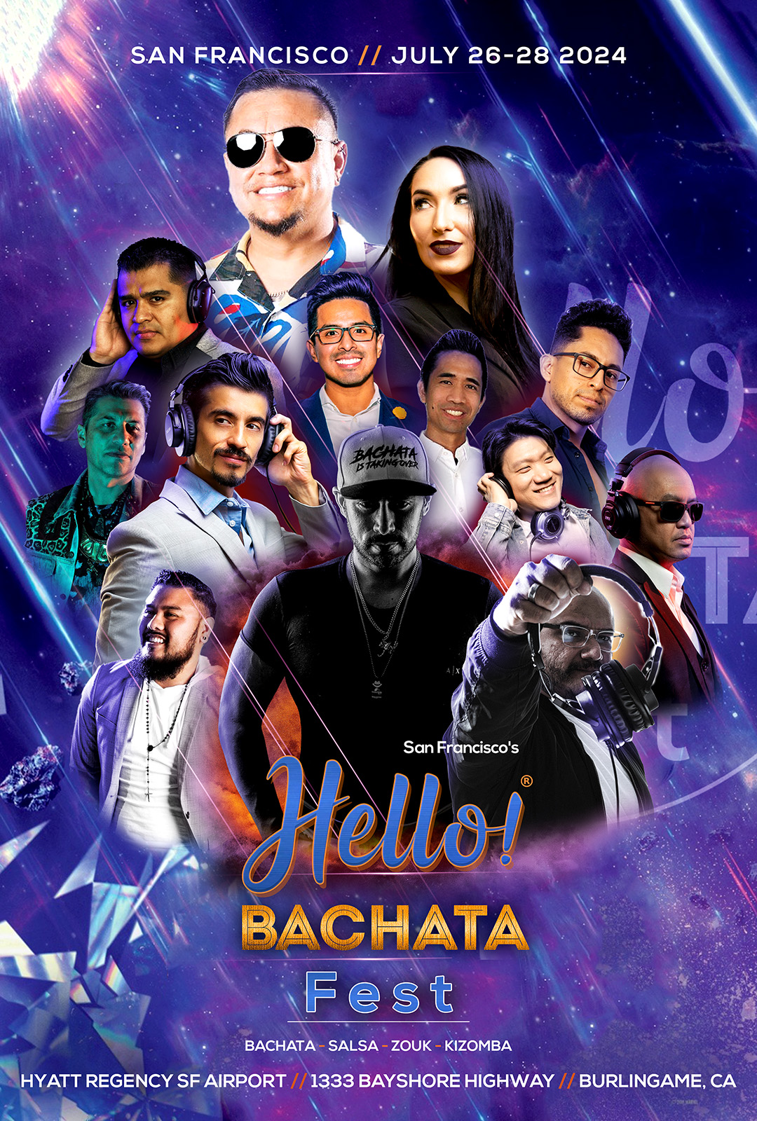 Hello Bachata Fest 2024 Deejay Lineup