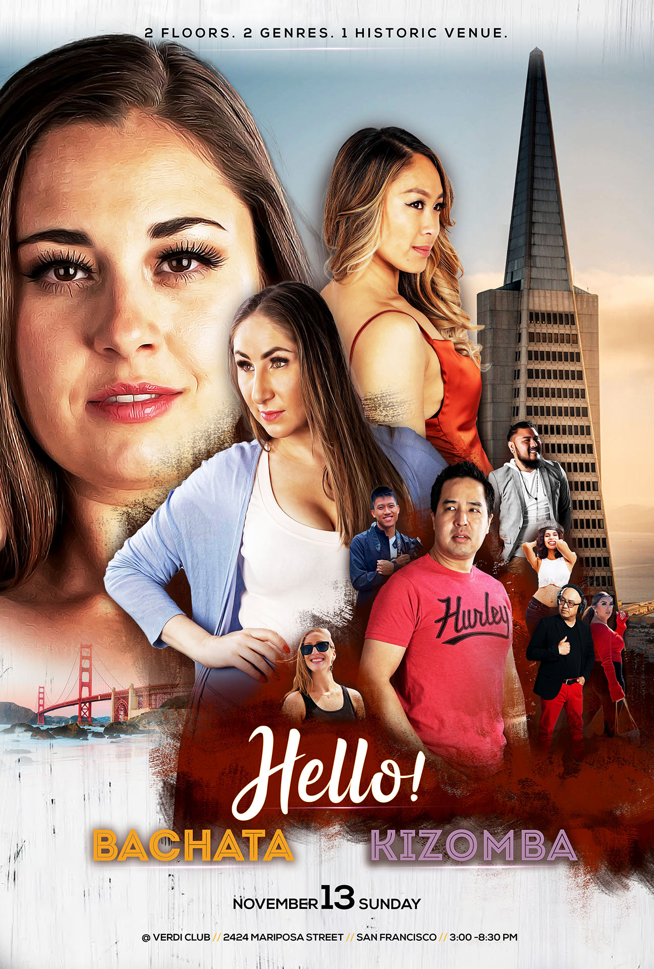 Hello! Bachata Movie Poster November 2022