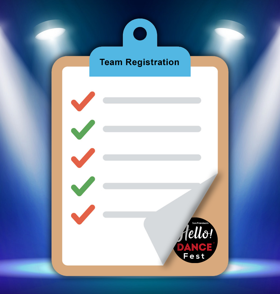 Hello Dance Fest Team Registration